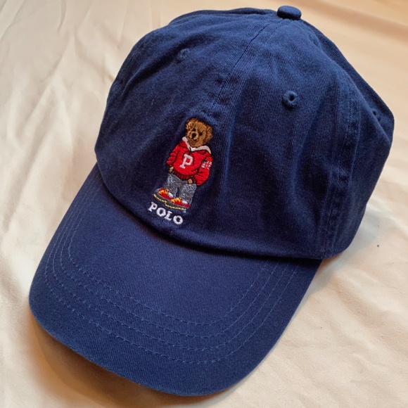 polo bear dad hat